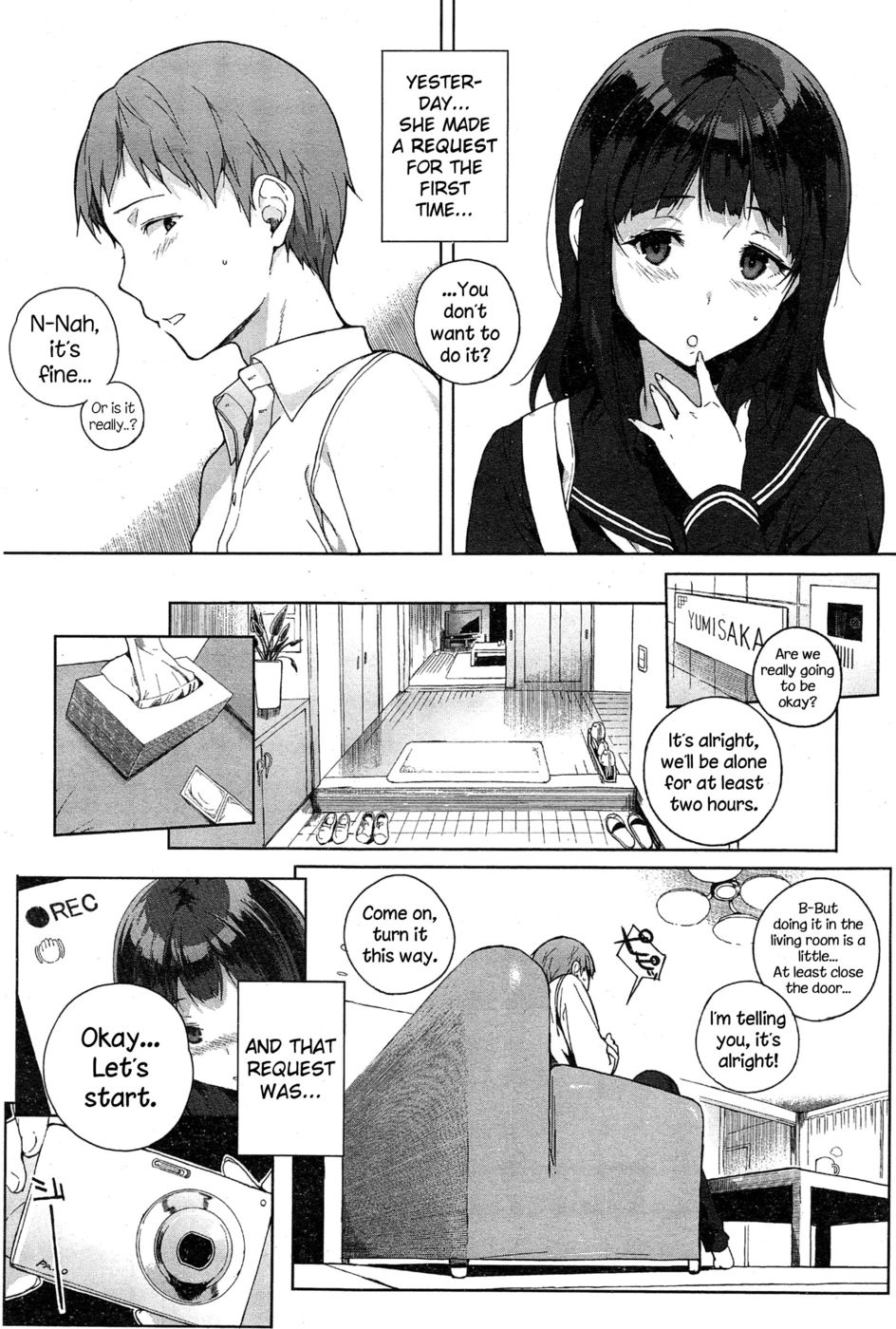 Hentai Manga Comic-Yumisaka-san no Baai-Read-3